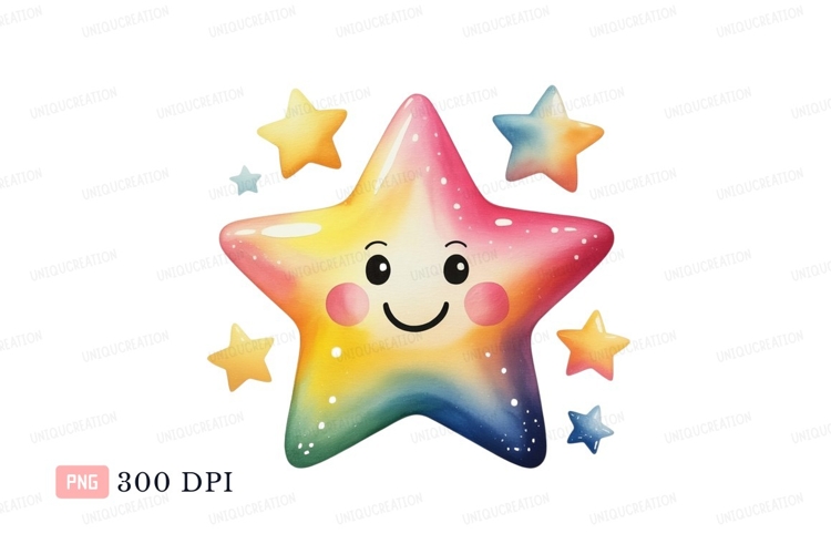 Yellow Star Clipart Image 11