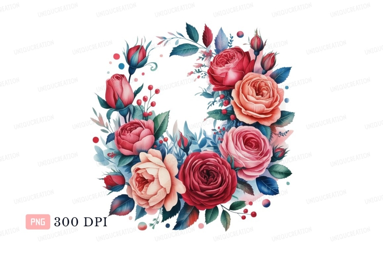 Roses Clipart Image 13