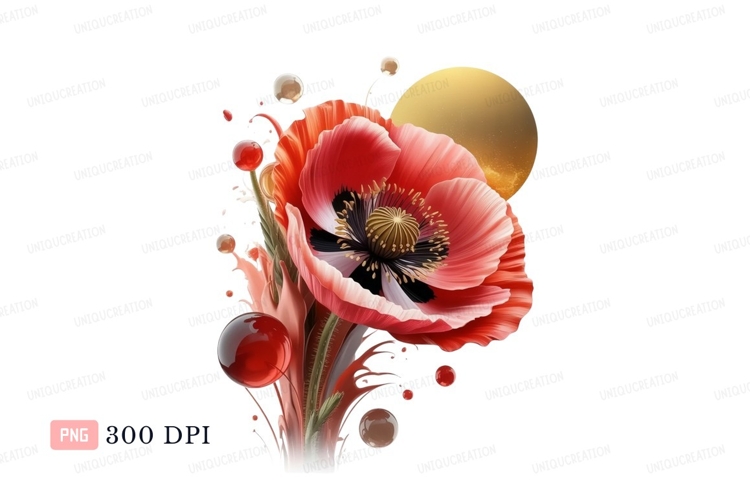 Poppy Clipart Image 4