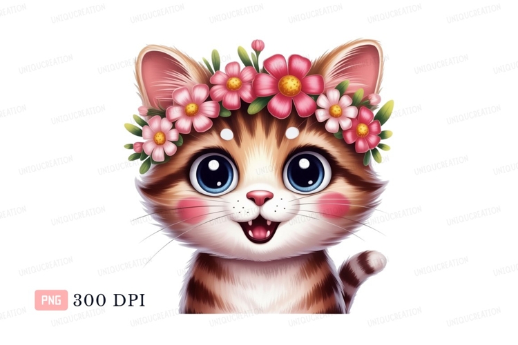 Kitten Clipart Image 24