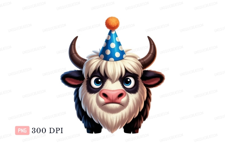 Yak Clipart Image 6