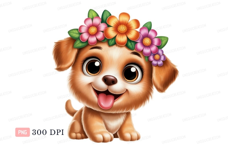 Purple Flower Clipart Image 21