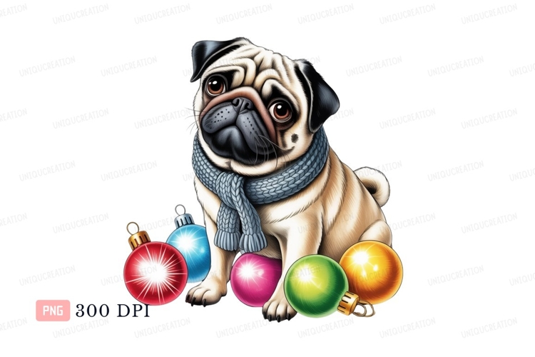 Pug Clipart Image 8