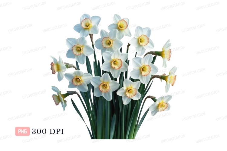 Daffodils Clipart Image 8