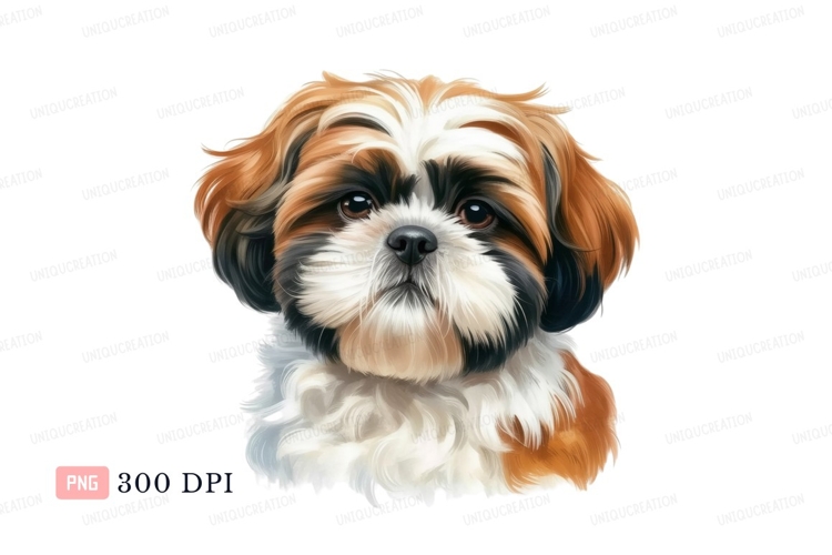 Shih Tzu Clipart Image 17
