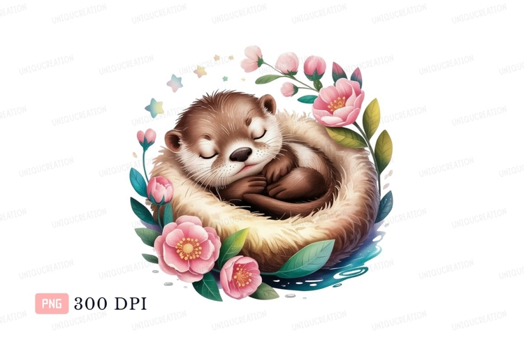 Otter Clipart Image 2