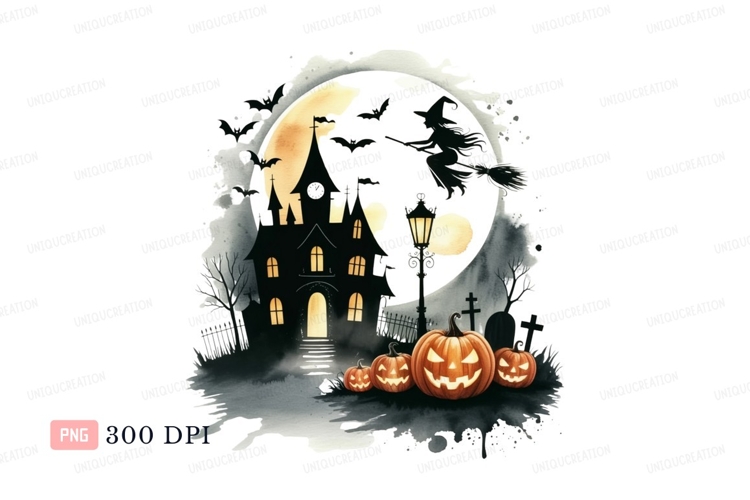 Haunted House Clipart Image 18