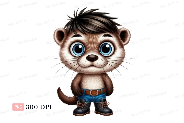 Otter Clipart Image 24