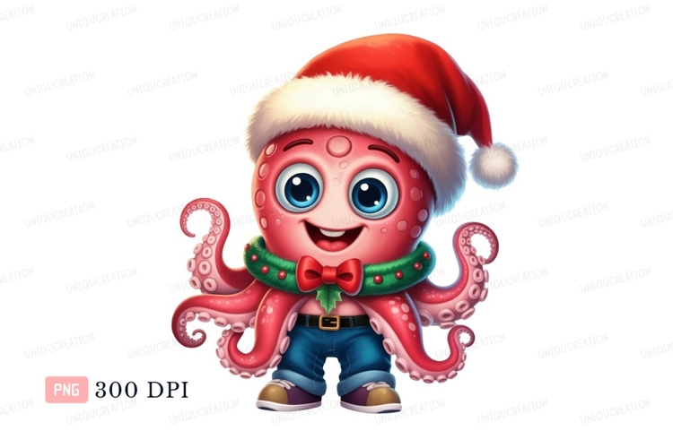 Octopus Clipart Image 4