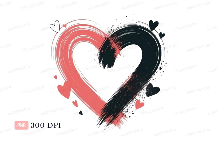 Black Heart Clipart