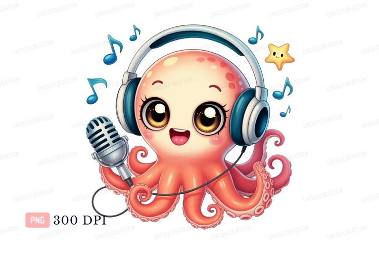 Octopus Clipart Image 3