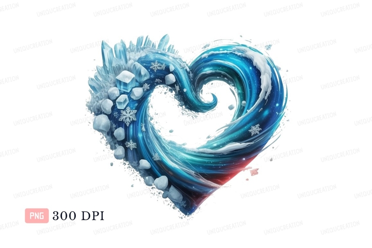 White Heart Clipart Image 19