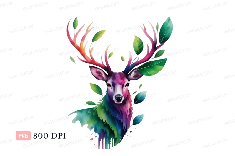 Deer Antler Clipart Image 9