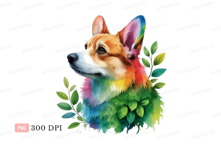 Watercolor Leaves Clipart Image 12