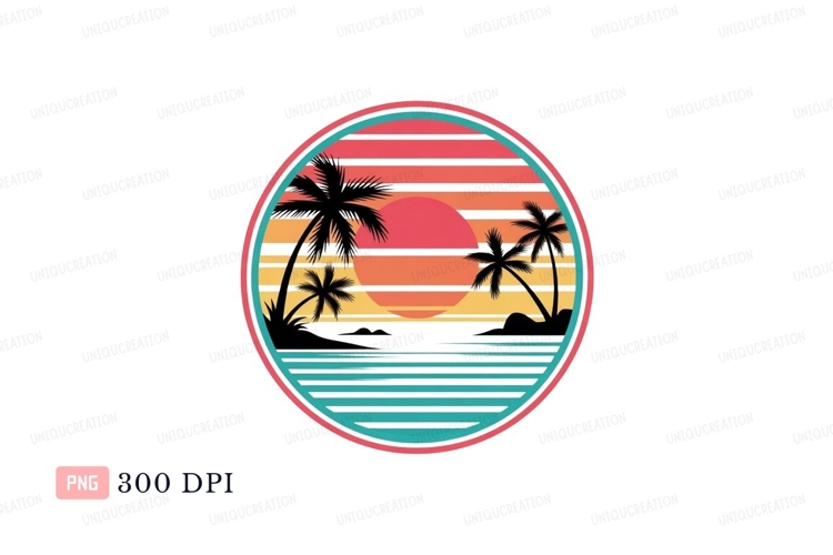 Cute Beach Clipart Image 24