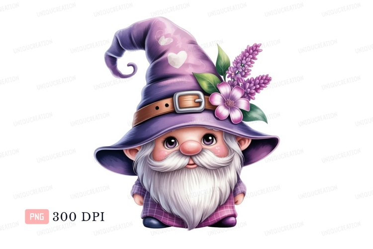 Purple Flower Clipart Image 11