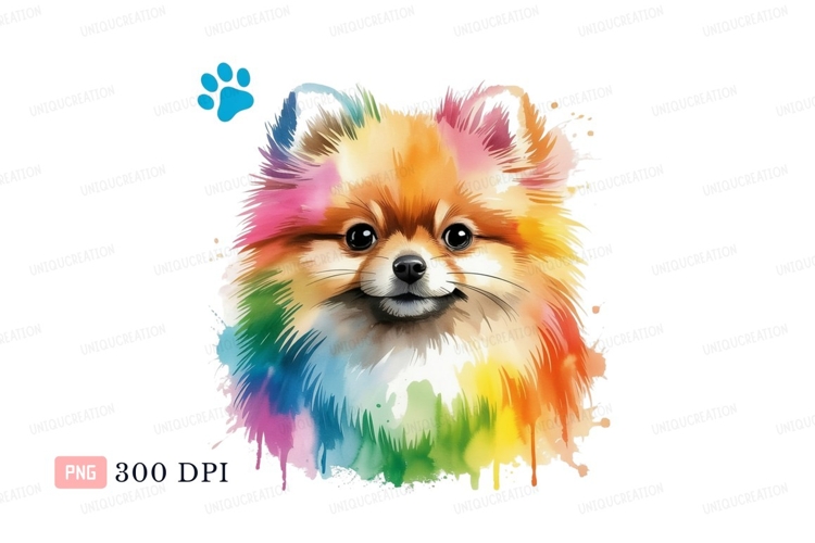Pomeranian Clipart Image 22