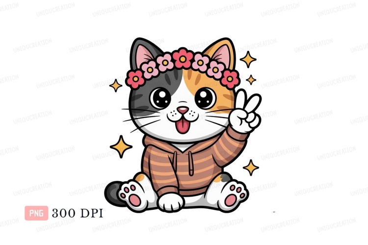 Purple Flower Clipart Image 20