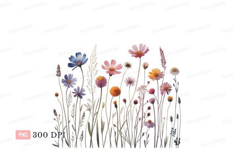 Wildflower Clipart Image 2