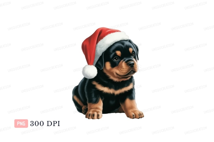 Rottweiler Clipart Image 2