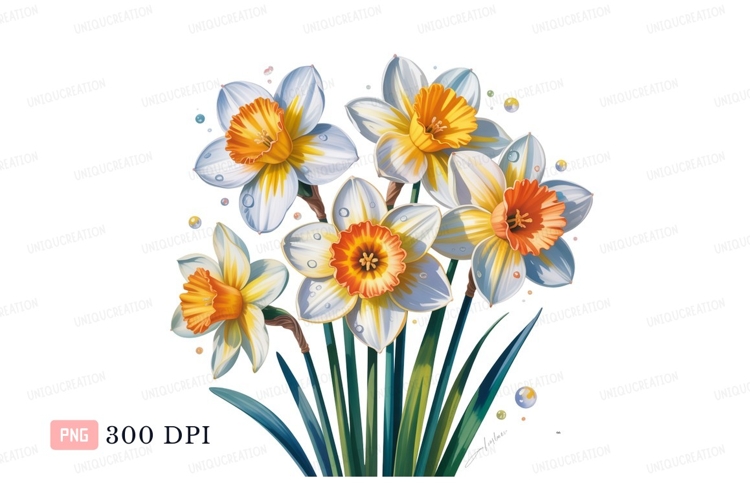 Daffodils Clipart