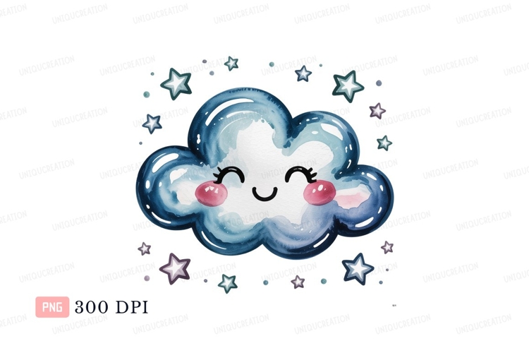 Blue Star Clipart Image 6