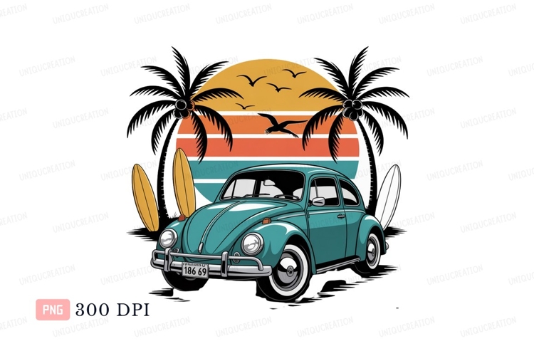 Vintage Car Clipart Image 10