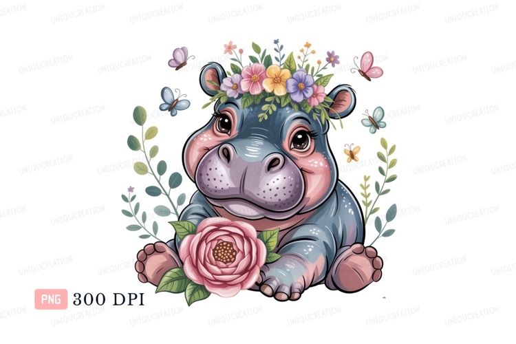 Pink Butterfly Clipart Image 6