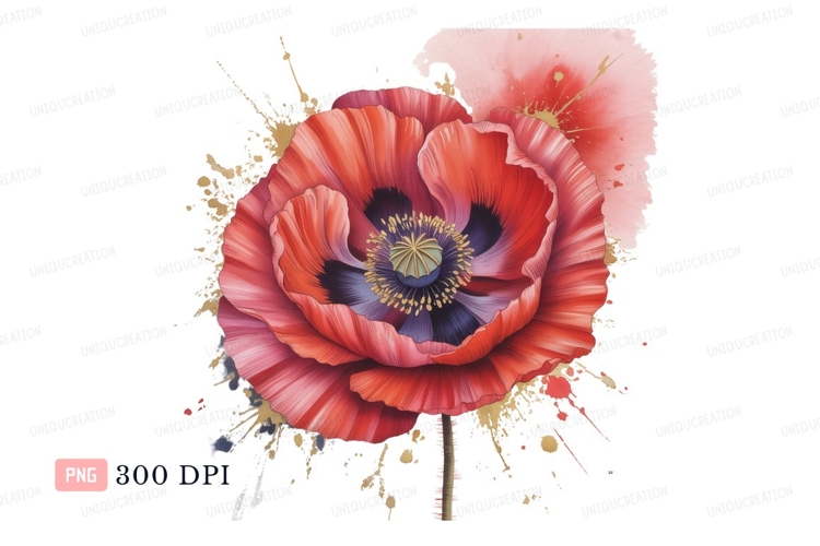 Poppy Clipart Image 19