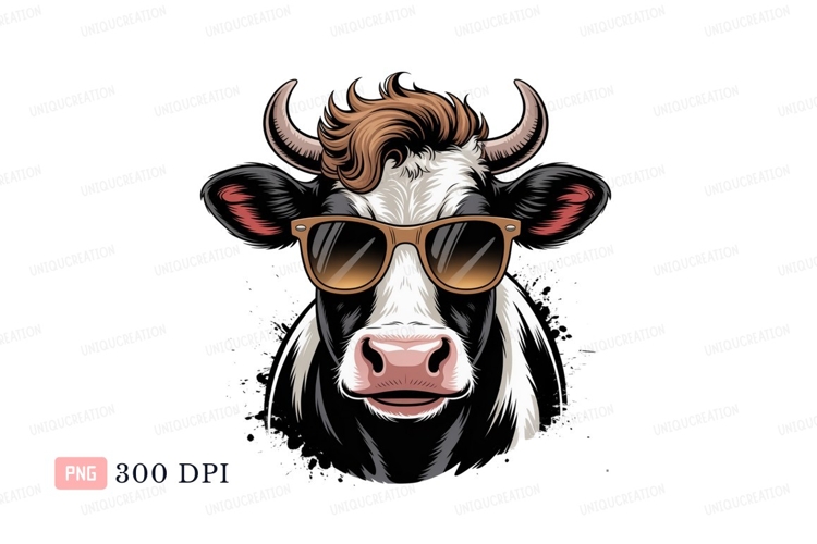 Cute Cartoon Cow Image 19