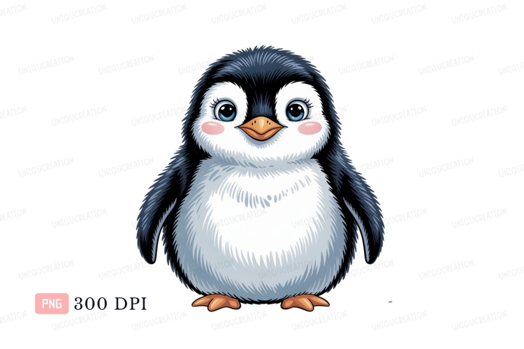Penguin Clipart Image 13