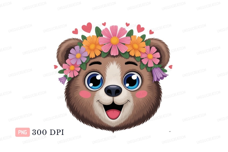Purple Flower Clipart Image 17