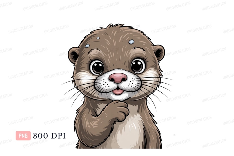 Otter Clipart Image 12