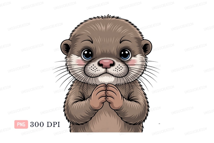 Otter Clipart Image 11