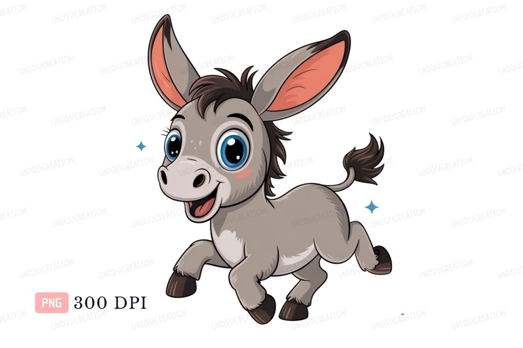 Donkey Clipart Image 3