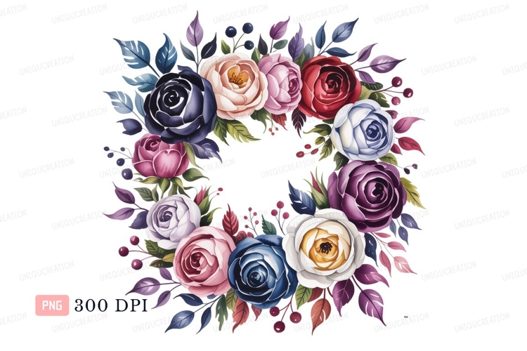 Cartoon Wreath Image 17