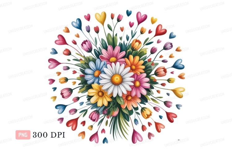 White Heart Clipart Image 4