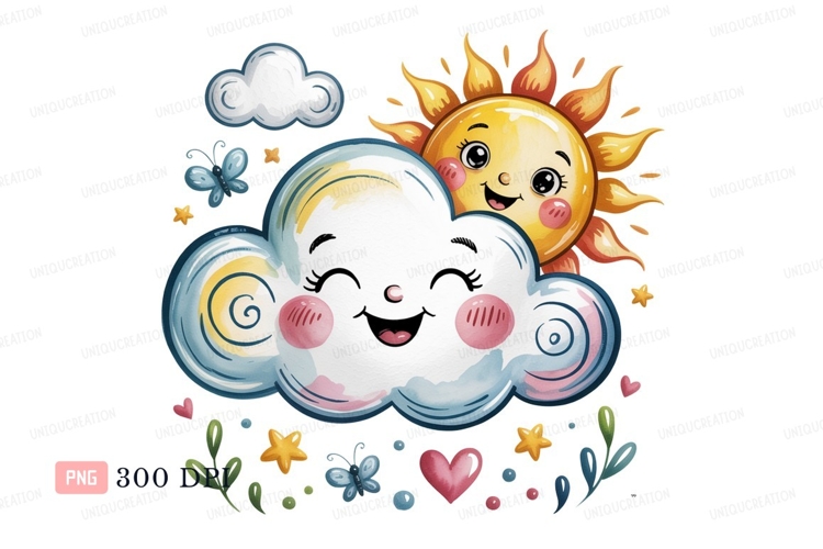 Purple Flower Clipart