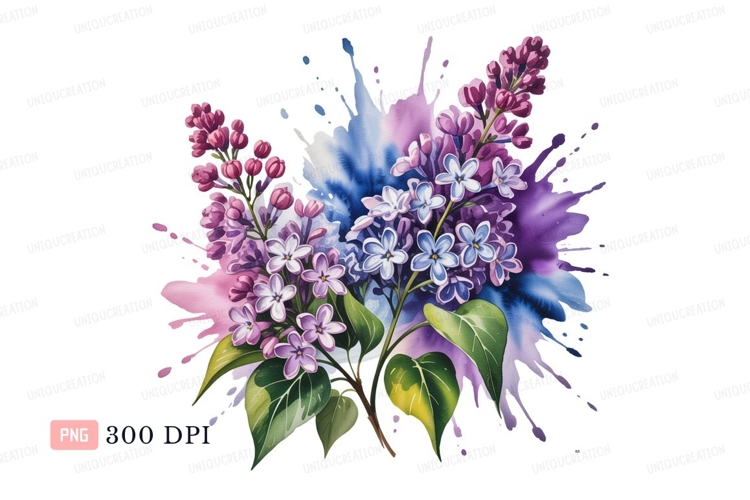 Lilac Clipart Image 20