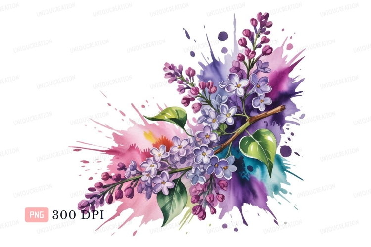 Lilac Clipart Image 19
