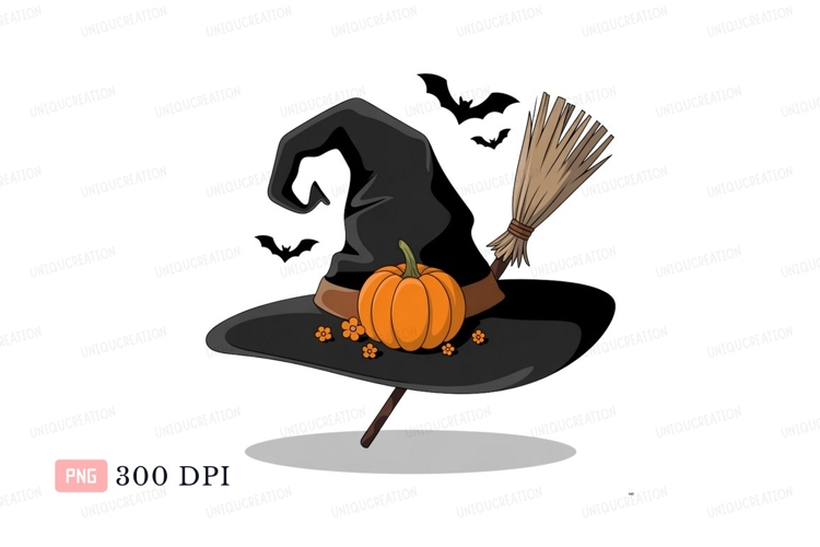 Witch Broom Clipart Image 5