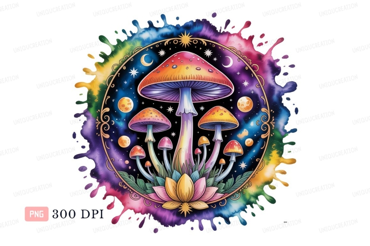 Mushrooms Clipart Image 2
