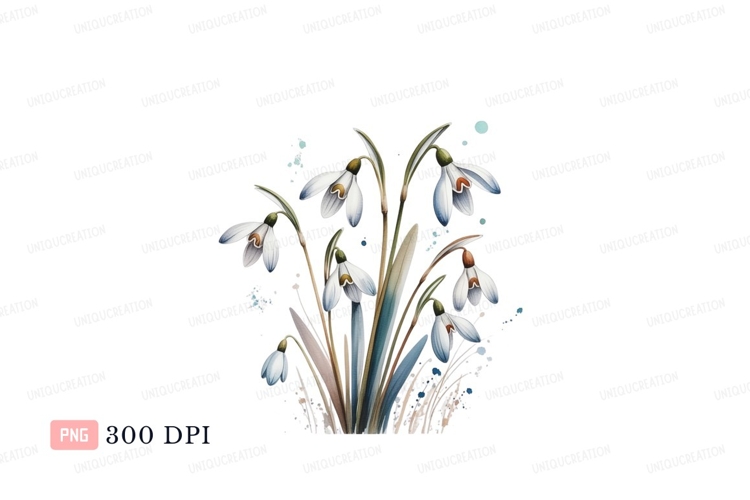 Blue Flowers Clipart Image 19