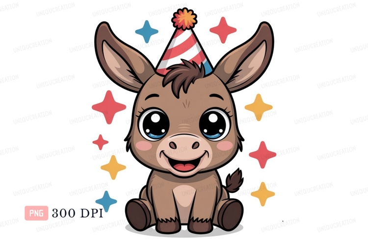 Donkey Clipart Image 2