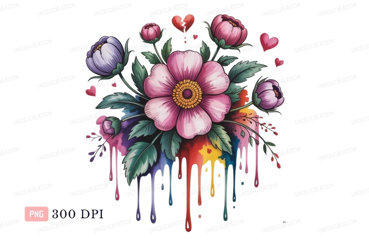 Flower Bouquet Clipart Image 14