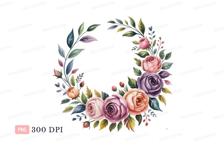 Watercolor Leaves Clipart Image 23