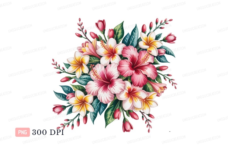 Hibiscus Flower Clipart Image 11