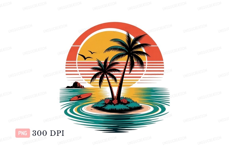 Sunset Clipart Image 2