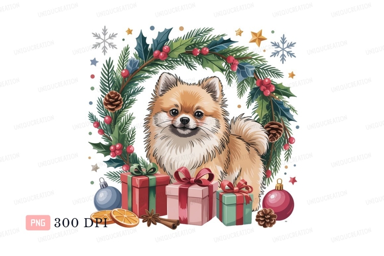 Pomeranian Clipart Image 21
