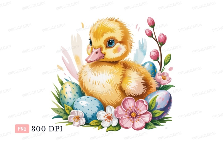 Duckling Clipart Image 15